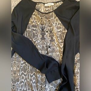 Calvin Klein Snake Print Blouse